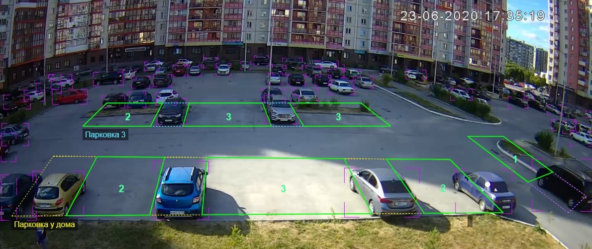 Парковки: экран 2